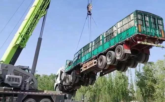 涞水道路脱困救援案例
